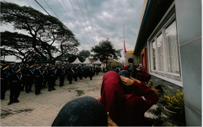 Upacara Senin SMK Matig, Ruang Belajar Disiplin dan Percaya Diri Murid