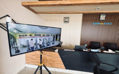 SMK MATIG siap jadi tuan rumah LKS KAB Gresik bidang Information Network Cabling