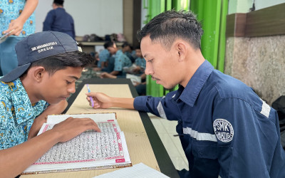 SMK Muhammadiyah 3 Gresik Bekali Siswa dengan Program Mengaji dan Tahfidz Qur'an